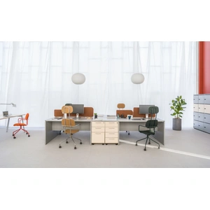 MDD Office Furniture Ogi V Office Single Straight Desk