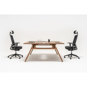 MDD Office Furniture Viga Office Veneer Straight 2-Desk Bench