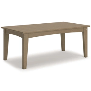 Ashley Furniture Hyland Wave Outdoor High-Density Polyethylene Rectangular Coffee Table