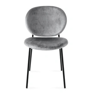 Calligaris Ines Upholstery/Metal Dining Chair (Set of 2)