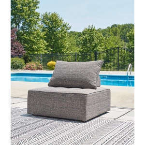 Ashley Furniture Bree Zee Outdoor Nuvella Fabric Lounge Chair, Brown