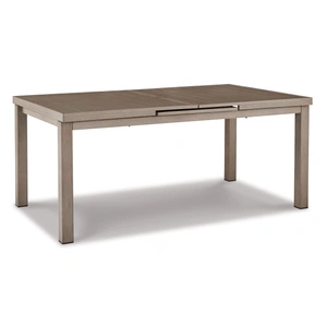 Ashley Furniture Beach Front Outdoor Rectangular Extendable Dining Table