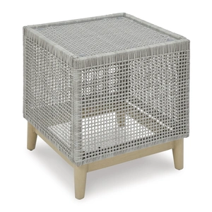 Ashley Furniture Seton Creek Outdoor Resin Wicker Square End Table