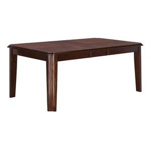 Cosmos Furniture Pam Wood Veneer Rectangular Dining Table, Cherry