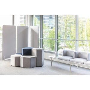 MDD Office Furniture Sonic H72.8-inch Office Pinnable Acoustic Screen