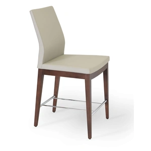 SohoConcept Furniture Pasha Wood Counter Stool