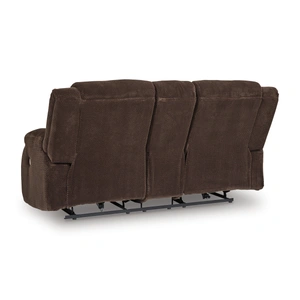 Ashley Furniture Observation Fabric DBL REC PWR Loveseat w/Console