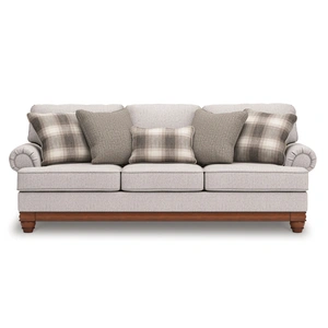 Ashley Furniture Clearbrooke Polyester Sofa in Sandstone