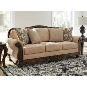 Ashley Furniture Chelsworth Polyester Sofa, Golden