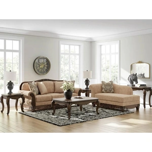 Ashley Furniture Chelsworth Polyester Sofa, Golden