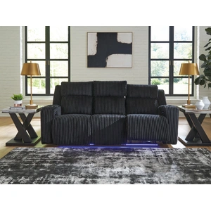 Ashley Furniture Forest Lake Polyester Power Reclining Living Room Set