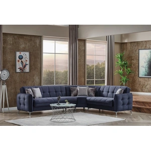 Casamode Perla Microsuede Convertible Storage Sectional