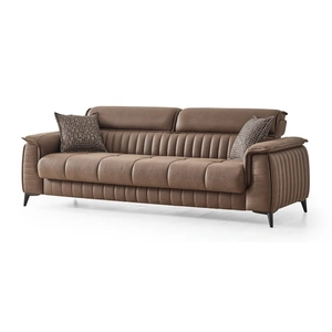 Empire Furniture, USA Princeton Chenille Convertible Storage Sofa, Brown