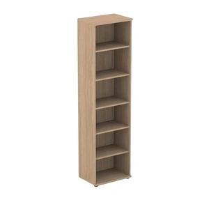 NARBUTAS Uni Melamine Office Bookcase w/6 Shelves