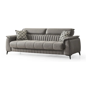 Empire Furniture, USA Rabat Chenille Living Room Set, Grey