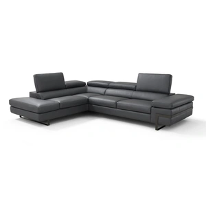J&M Furniture Rimini Premium Italian Leather Sectional