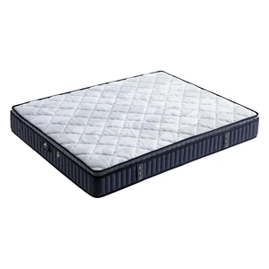 Pantek Furniture RC57 10-inch Plush Pocket Spring Mattress with Memory Foam Euro Top