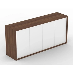 NARBUTAS Nova Basic Melamine Cabinet w/Shelves & Push Opening System