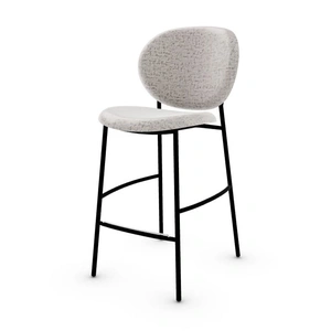 Calligaris Inès Fabric/Metal Customizable Counter Stool (Set of 2)