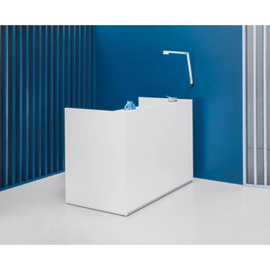 MDD Office Furniture Tera 65-inch Straight Small Reception Desk