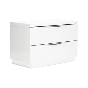 Camelgroup, Italy Onda Wood Maxi Nightstand, White