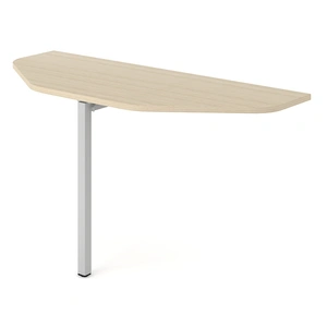 NARBUTAS Nova U D64.6-inch Rectangular Office 2-Desk Bench w/2 Grommets