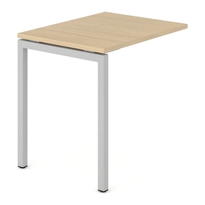 NARBUTAS Nova U D56.7-inch Rectangular Office 4-Desk Bench