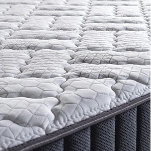 Casamode Rocky Fabric Mattress, White/Black