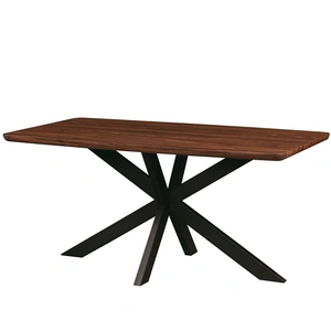 LeisureMod Ravenna Rectangular Wood Dining Table