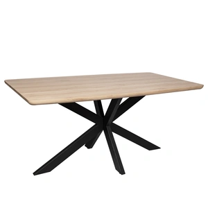 LeisureMod Ravenna Rectangular Wood Dining Table