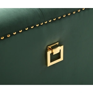 Galaxy Home Furnishings Russell Tufted Velvet Chair, Green