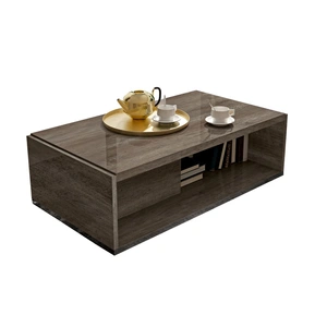 Status, Italy Medea ESF Wood Coffee Table, Vintage Oak