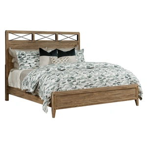 Kincaid Modern Forge Jackson Wood Panel Bed, Sandy Brown