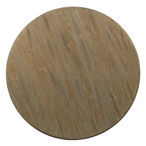 Kincaid Modern Forge Lindale Round Wood Counter Height Dining Table, Sandy Brown