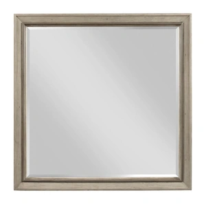 American Drew West Fork Parks Rectangular Wood Mirror, Aged Taupe