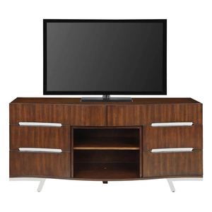 Dimplex SM Valentina Wood Media Console with Fireplace, Cherry
