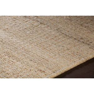 Chandra Saket Jute Round Hand-woven Rug, 7'9-inch, Tan