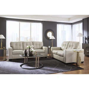 Ashley Furniture Santorine Leather Living Room Set