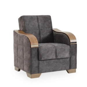 Casamode Saphire Microsuede Convertible Chair