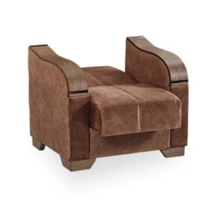 Casamode Saphire Microsuede Convertible Chair