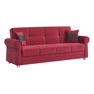 Casamode Sara Microfiber Fabric Convertible Sofabed