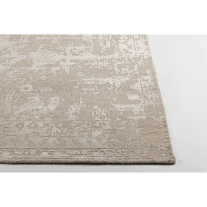 Chandra Sasha Wool/Viscose Rectangular Hand-knotted Rug, Composition 1