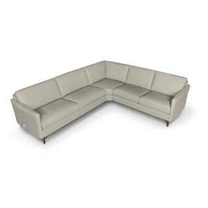 Diven Living Saturno Leather Modular Sectional Sofa Customiazble