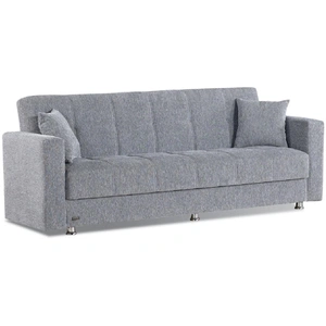 Empire Furniture, USA Niagara Fabric Storage Sofabed, Grey