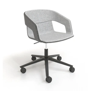 NARBUTAS TWIST&SIT Armchair, 5-star Base with Castors