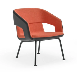 NARBUTAS TWIST&SIT Armchair, Metal 4-leg Base