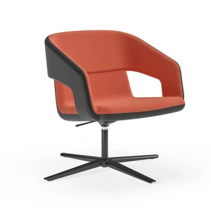 NARBUTAS TWIST&SIT Swivel Armchair, Metal 4-star Base