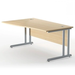 NARBUTAS Optima C 55.1-inch Wave Office Desk