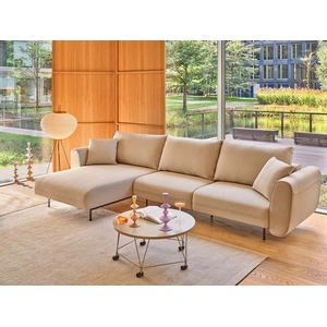 MDD Office Furniture Lotus 126-inch Office Lounge Sofa w/Left Chaise Facing