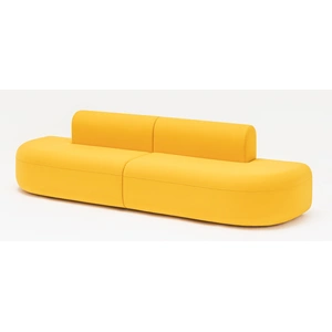 MDD Office Furniture Artiko 111.8-inch Straight Office Lounge Sofa